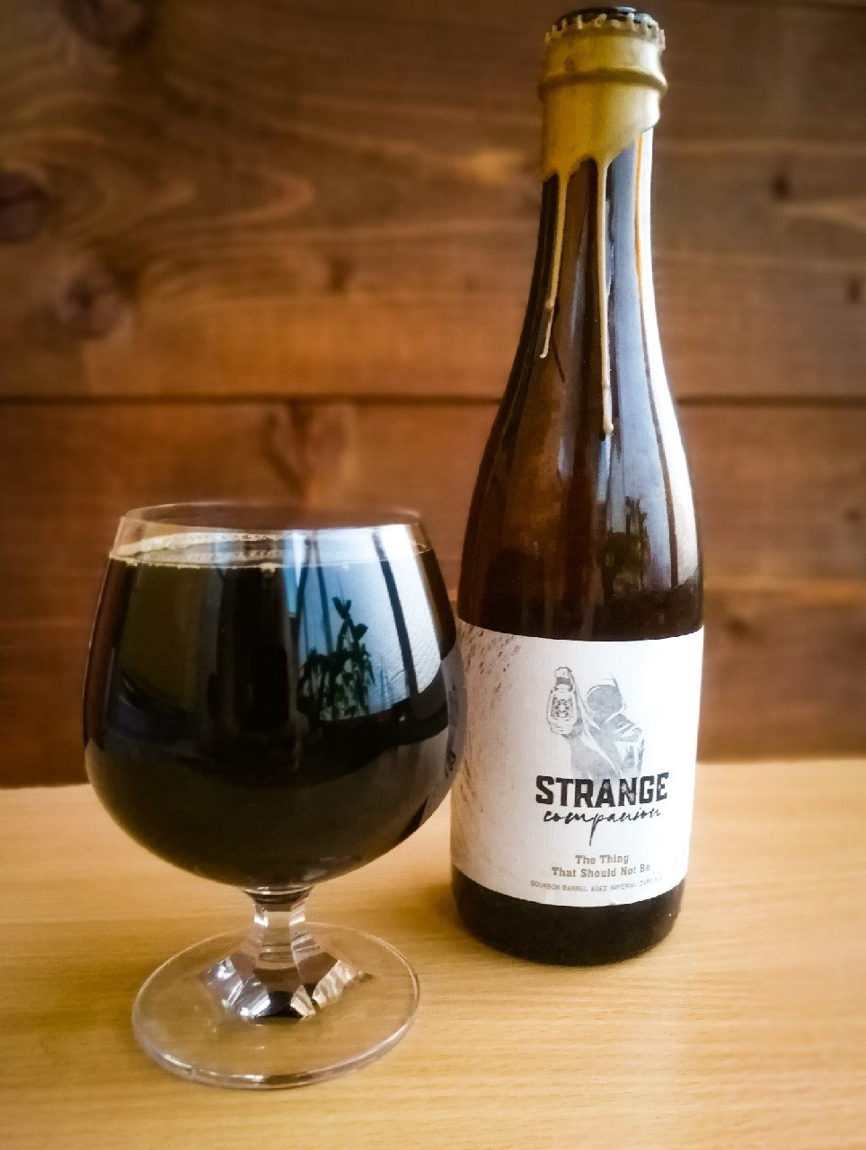The Thing That Should Not Be Bourbon Barrel Aged, Strange Companion