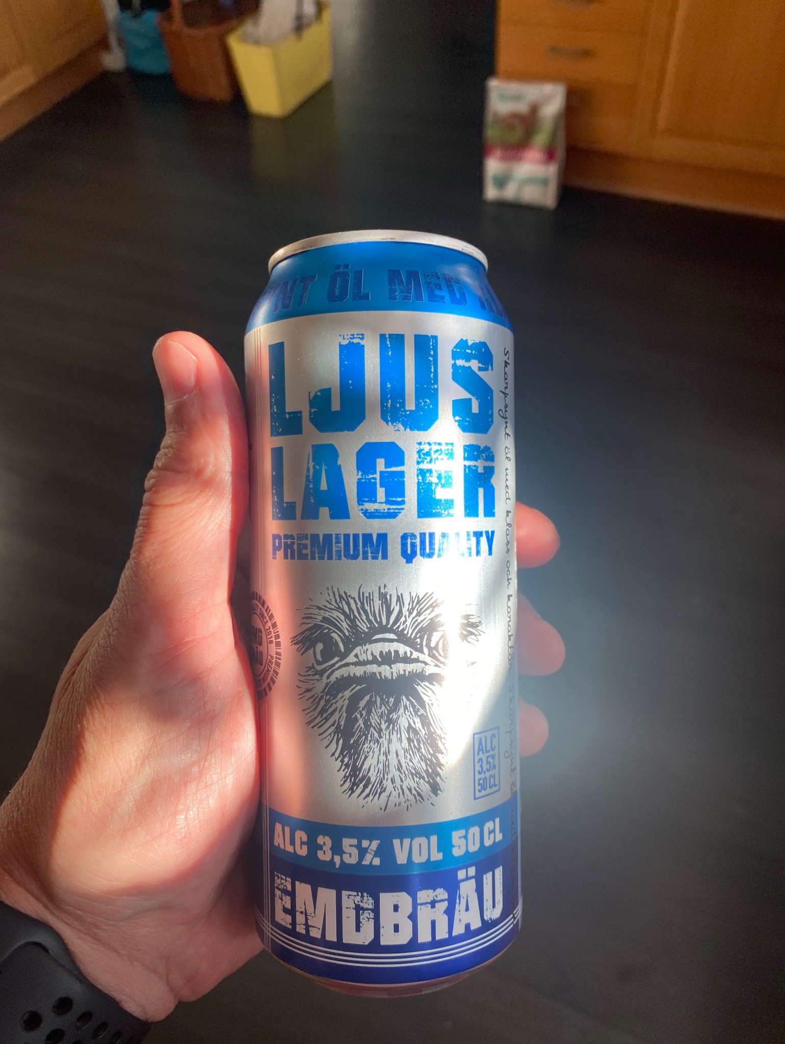 Emdbräu 3,5%, Switzerland