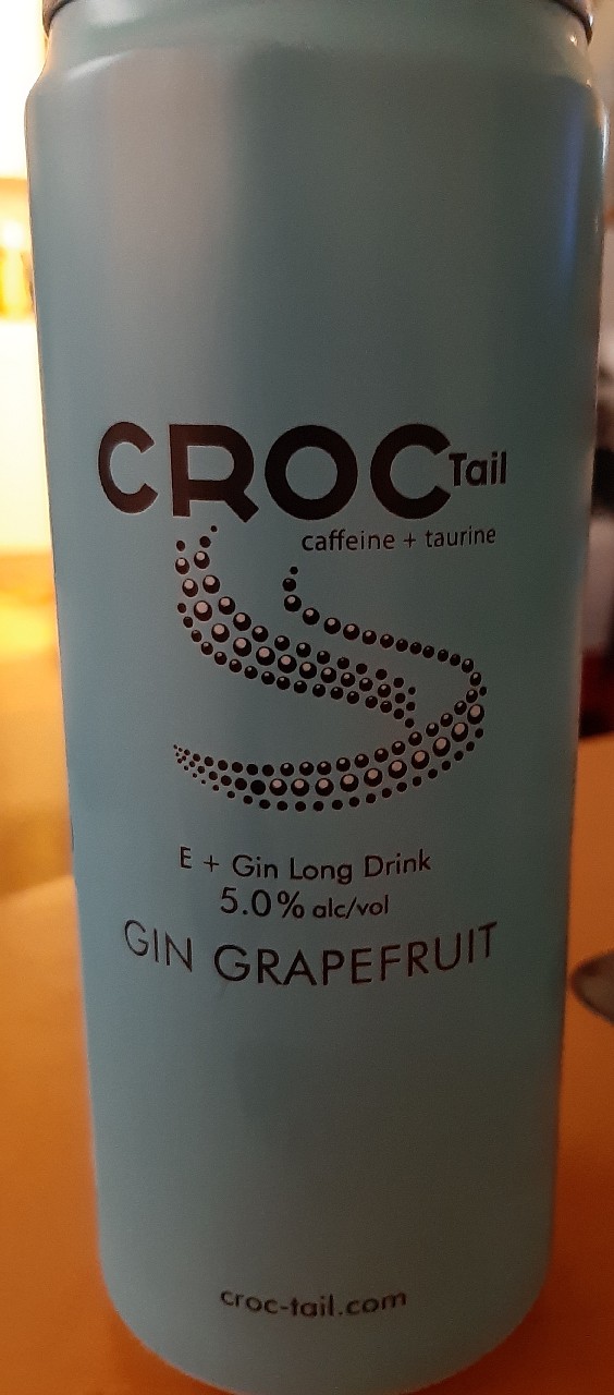Croc Tail E + Gin Long Drink Gin Tonic, Finland
