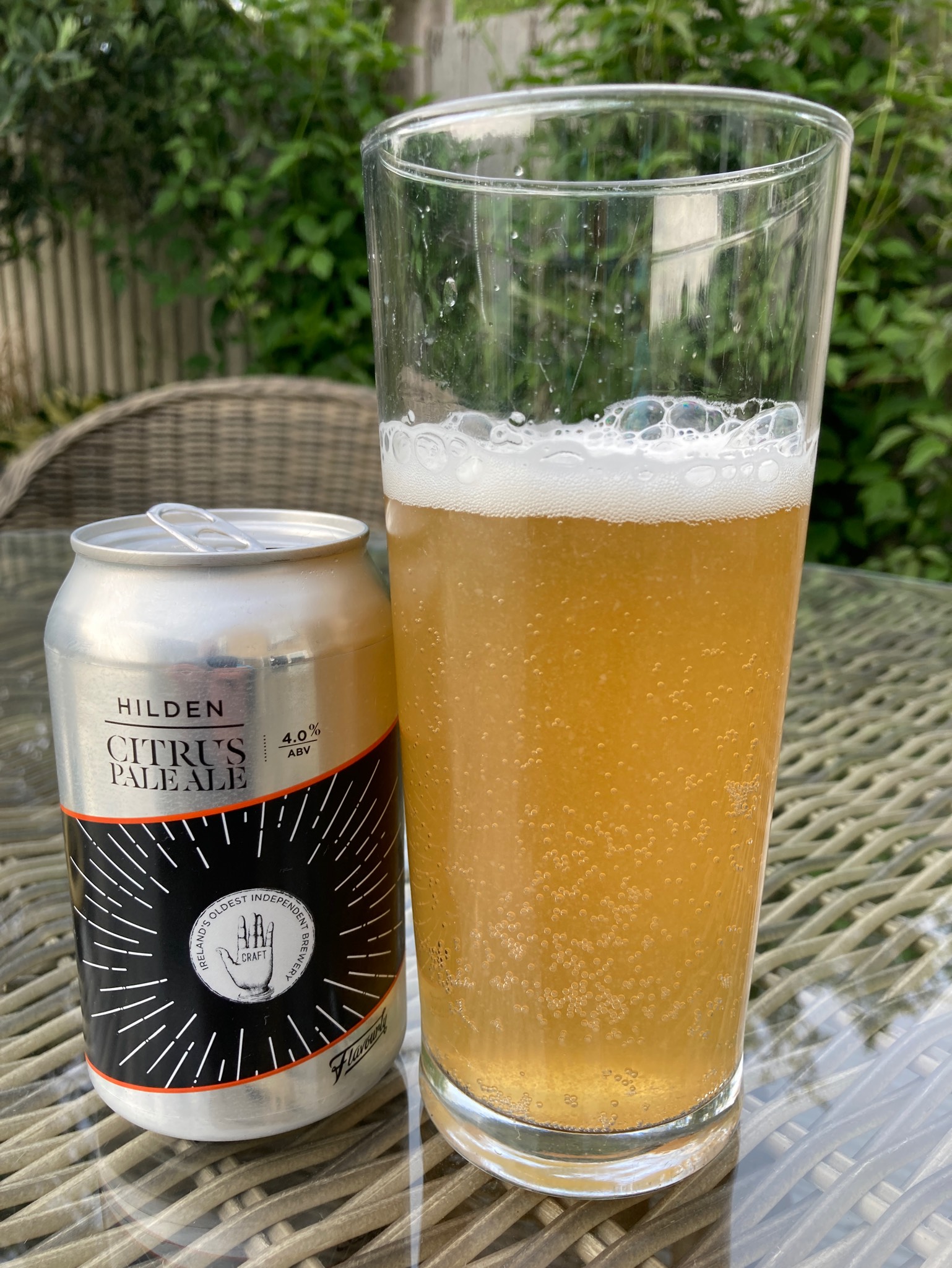 Hilden citrus pale ale, Northern Ireland