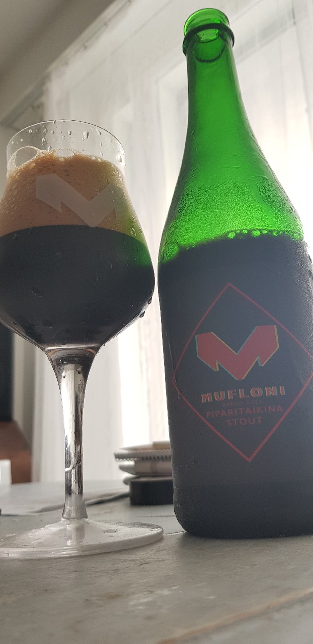 Mufloni Barrel Aged Piparitaikina Stout, Finland