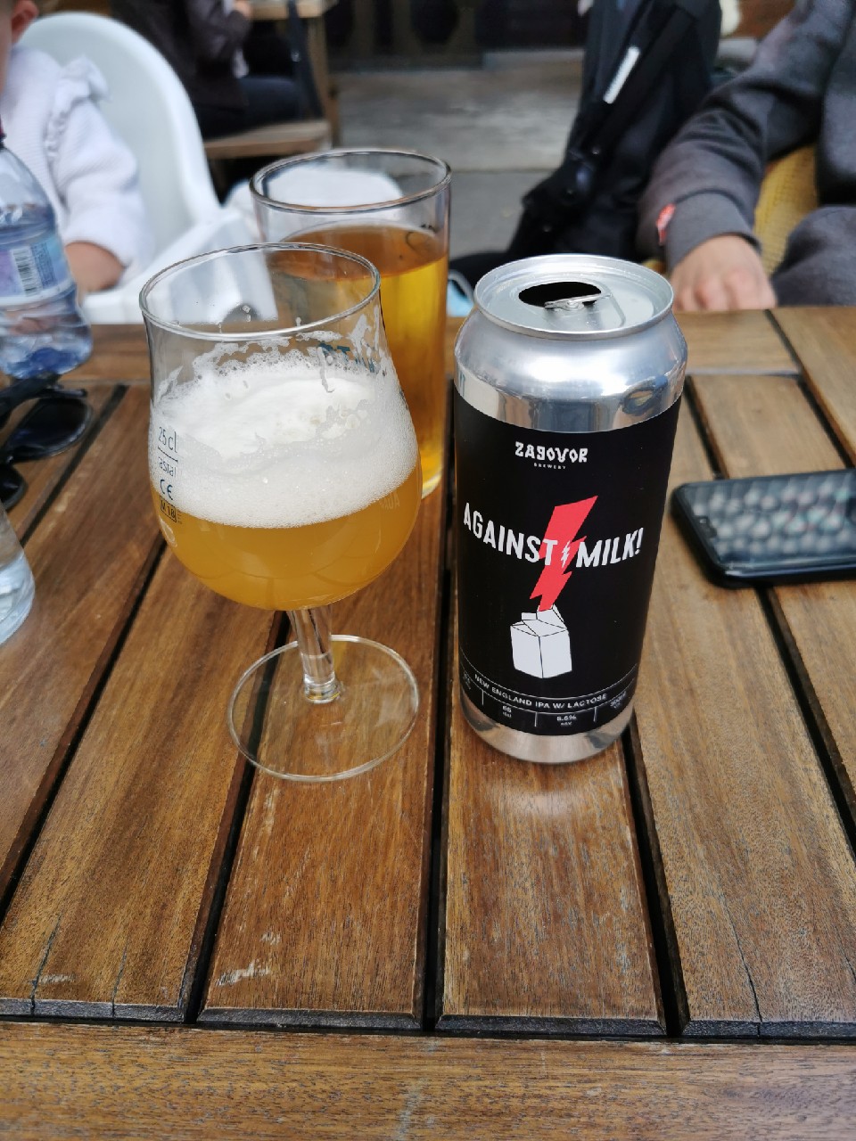 Against milk!, Russia