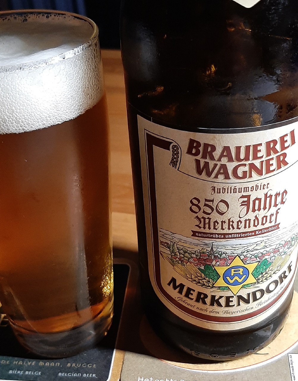 Jubiläumsbier 850 Jahre Merkendorf, Germany