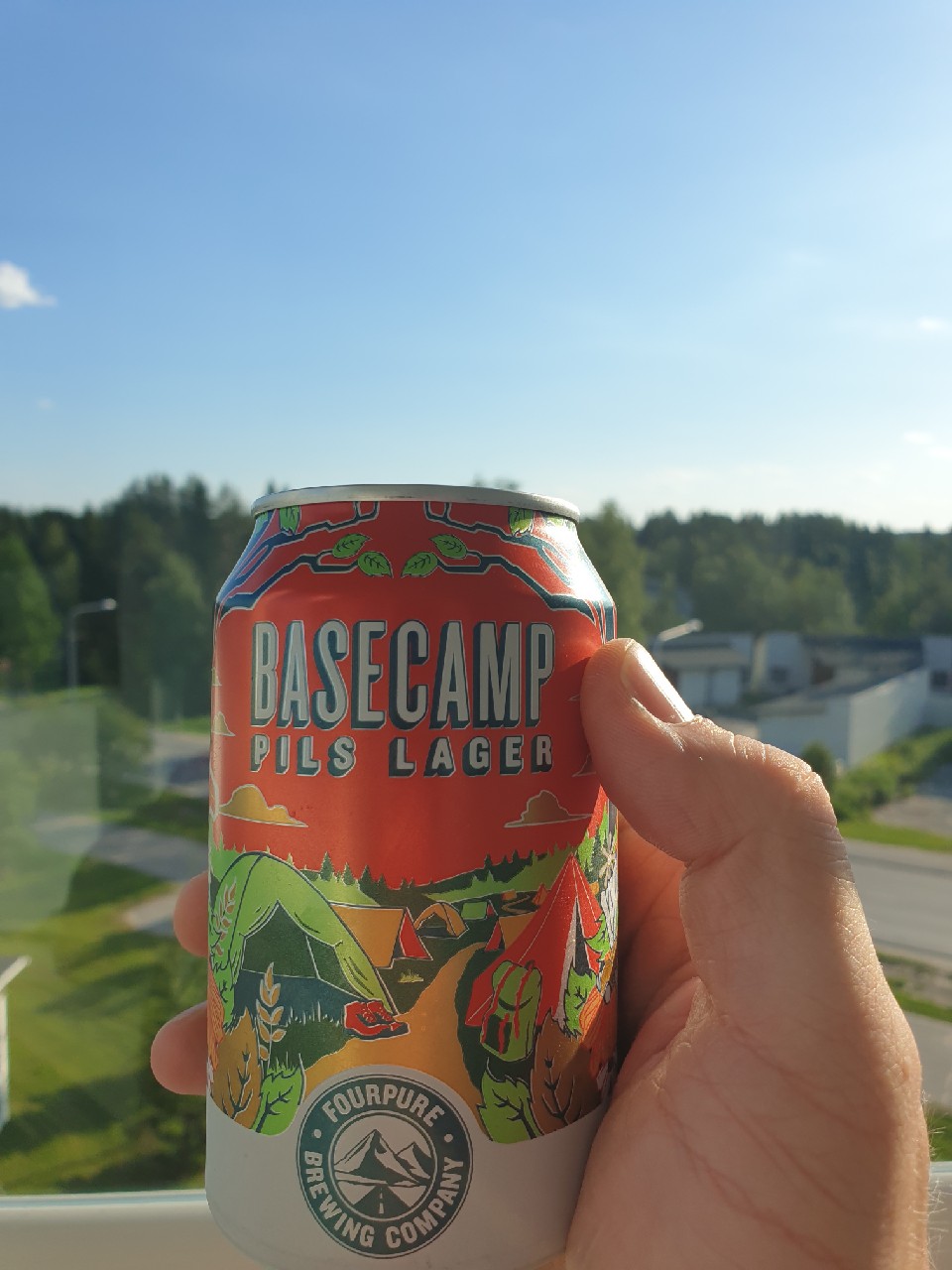 Basecamp Pils Lager, England