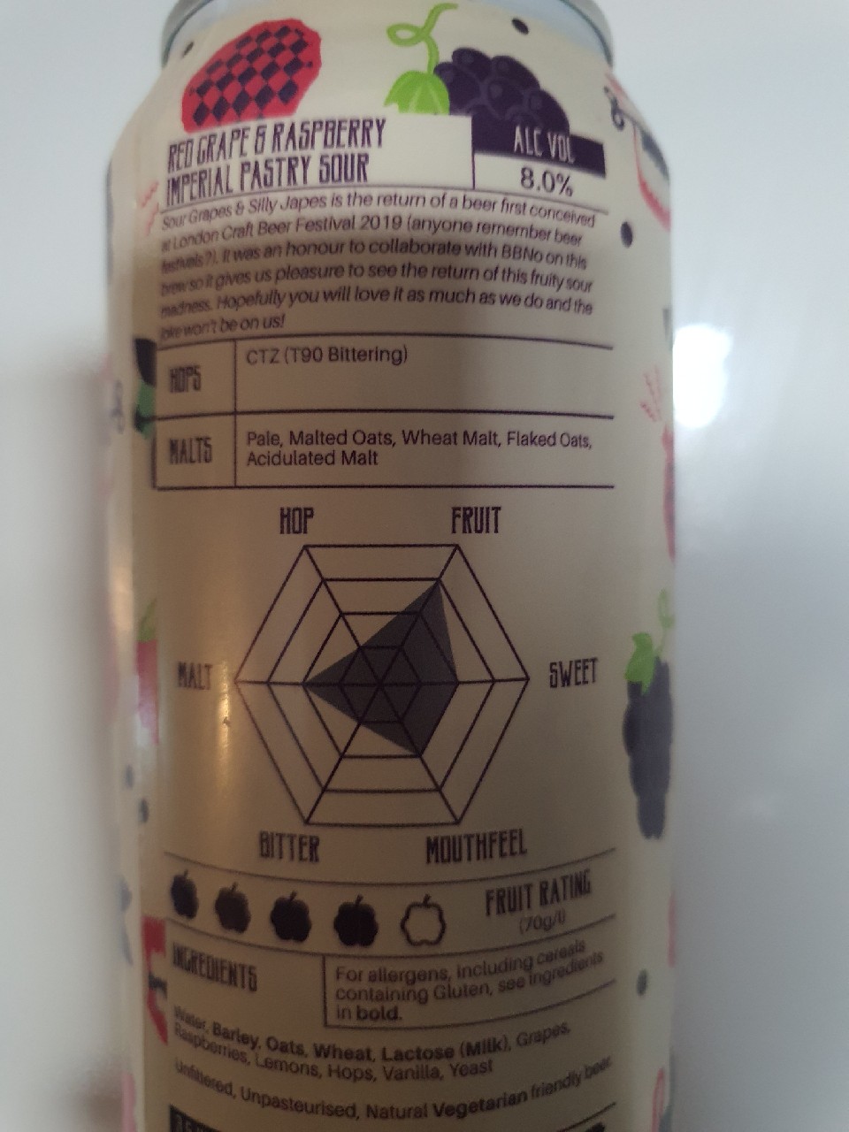 Sour Grapes & Silly Japes, England