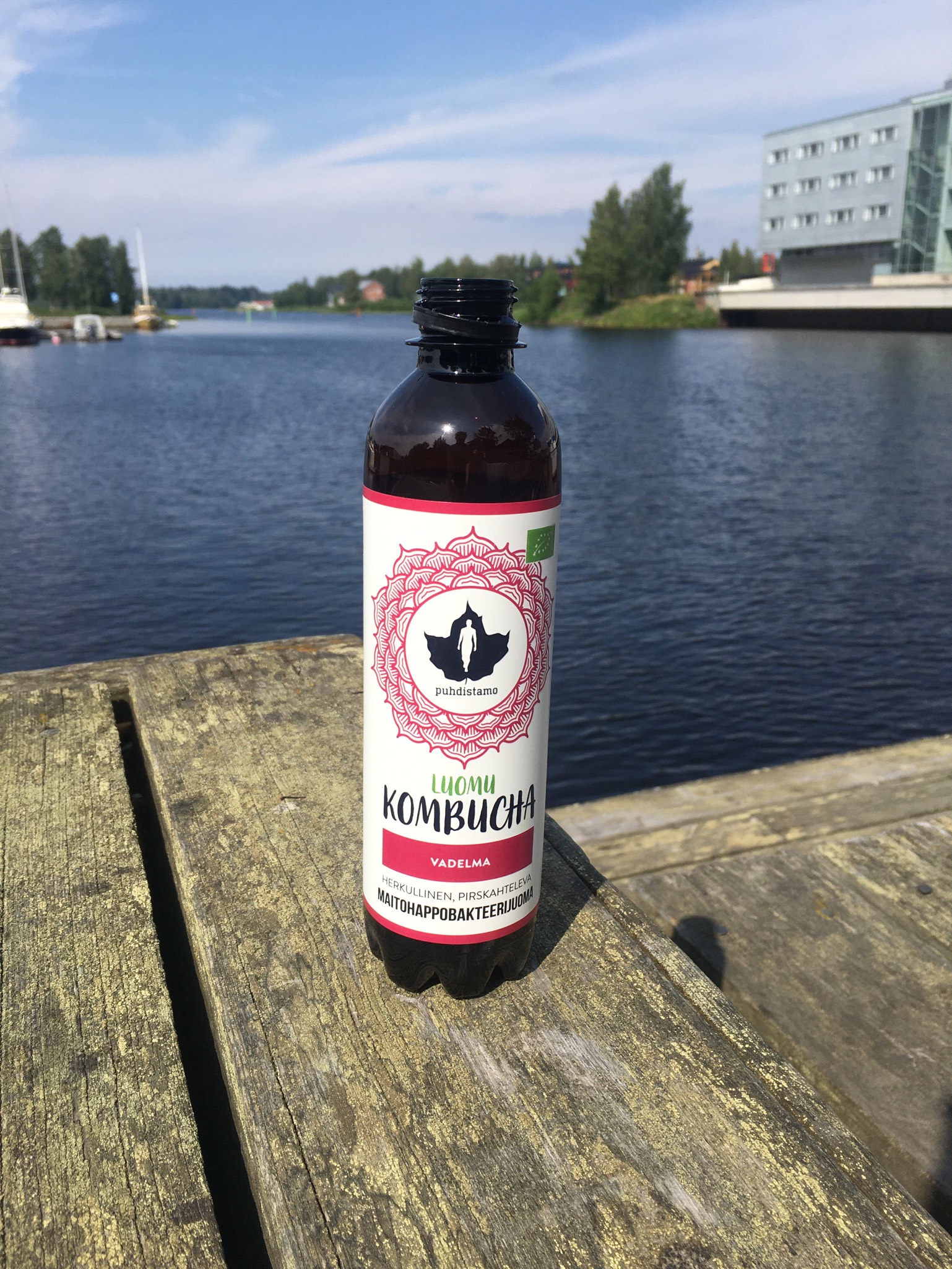 Luomu Kombucha Vadelma, Finland