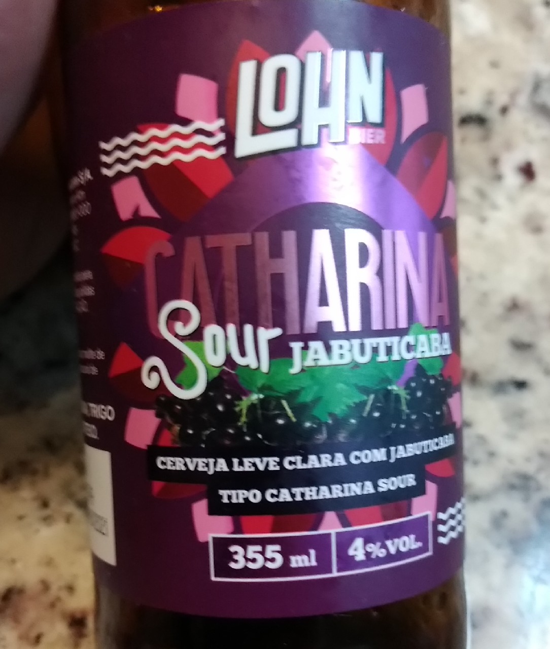 Lohn Bier Catharina Sour Jabuticaba, Brazil