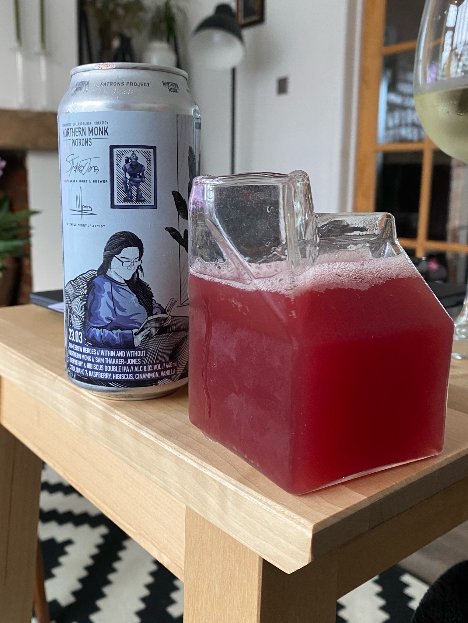 Patrons Project 23.03 Raspberry & Hibiscus DIPA, England