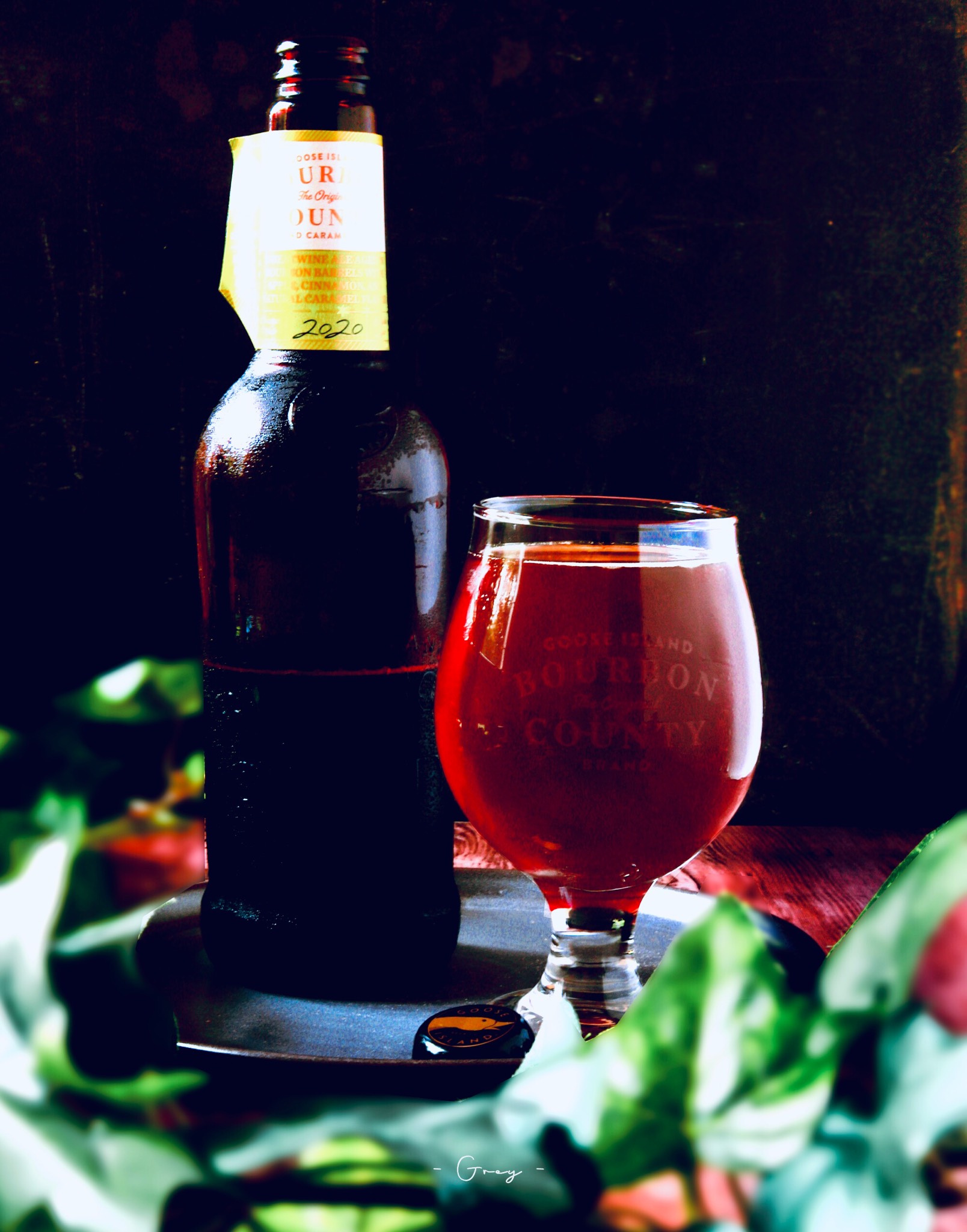 Bourbon County Brand Caramella Wheatwine (2020), United States