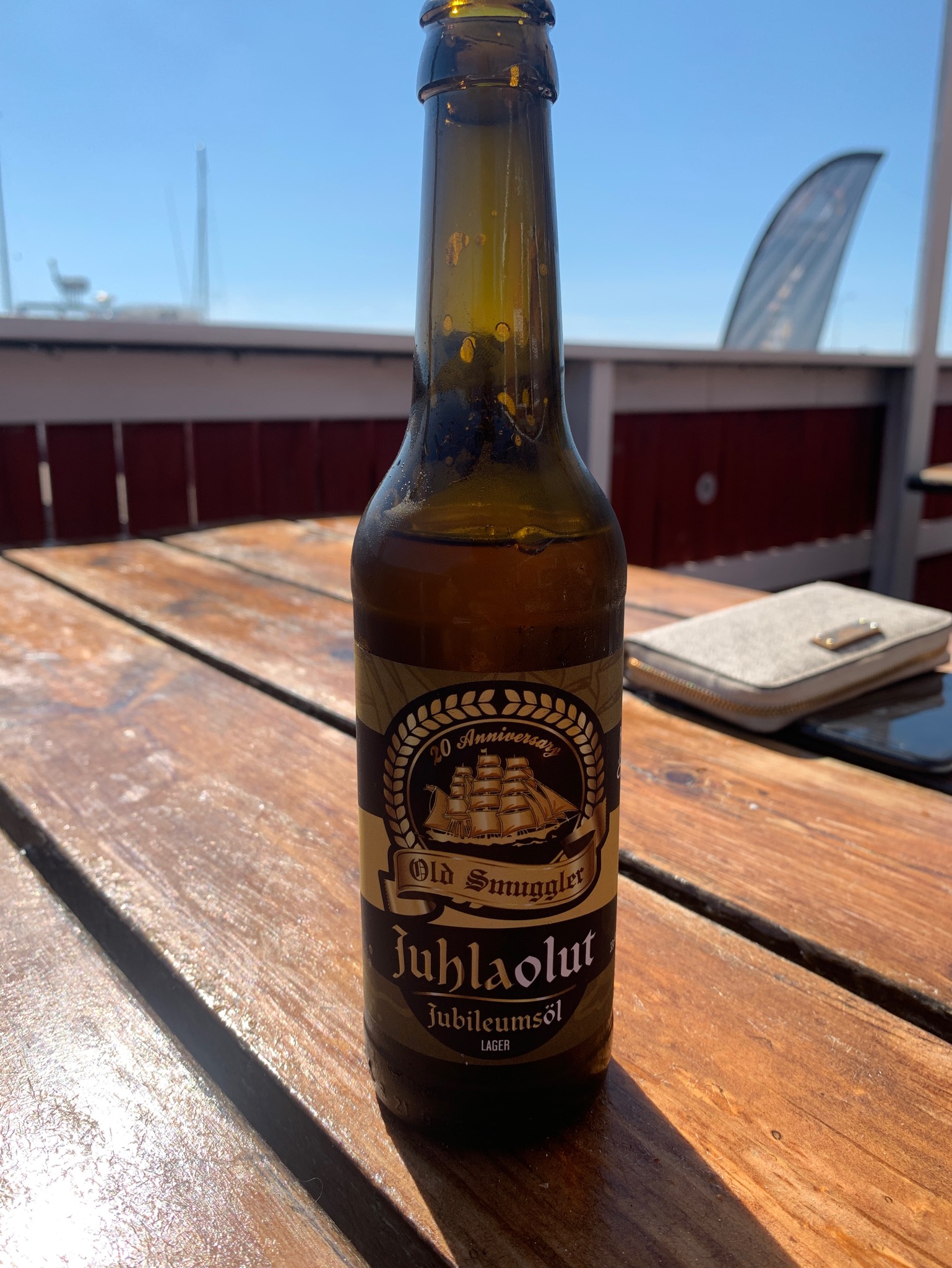 Juhlaolut Old Smuggler, Finland