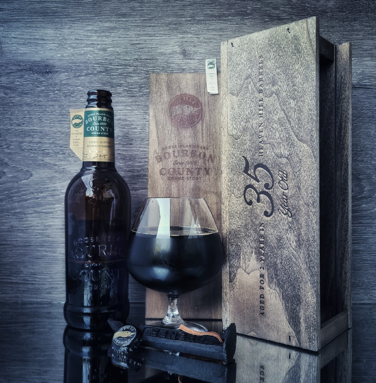 Rare Bourbon County Brand Stout (2015), United States