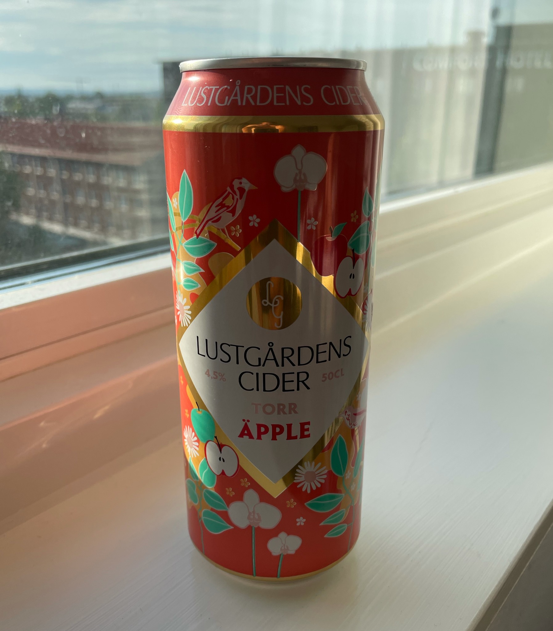 Lustgårdens Cider Torr Äpple, Sweden