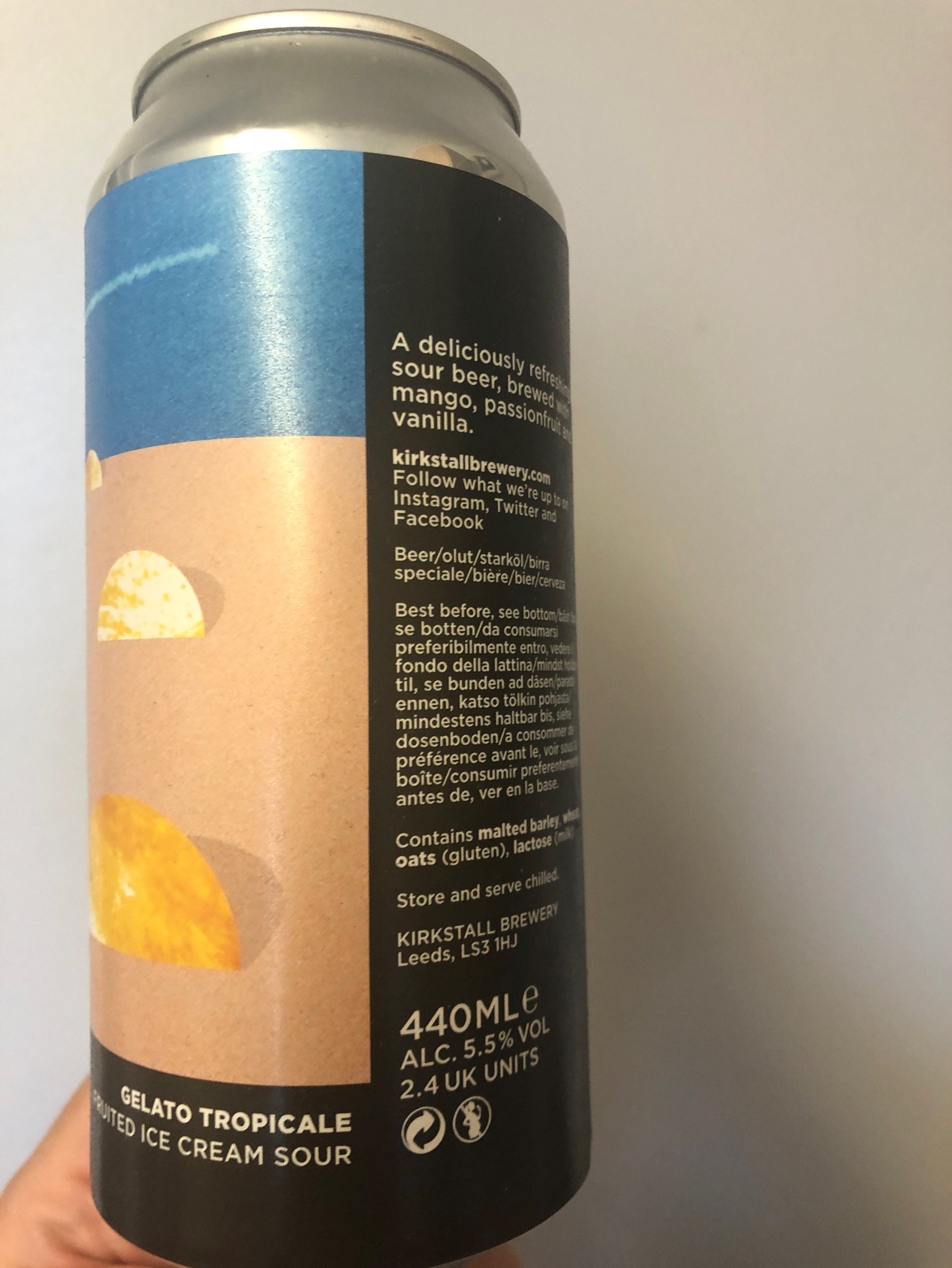 Gelato Tropicale (2021), England