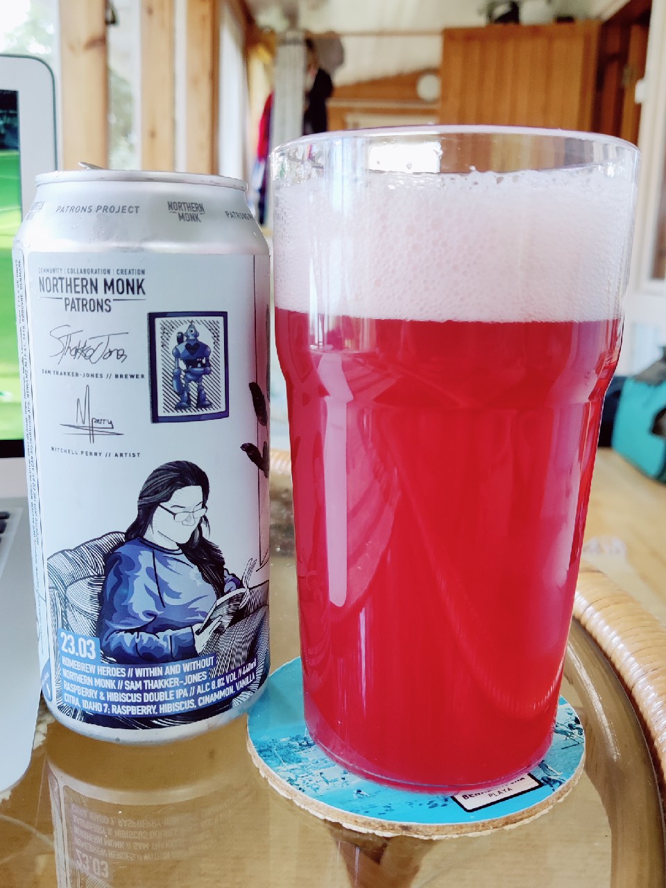 Patrons Project 23.03 Raspberry & Hibiscus DIPA, England