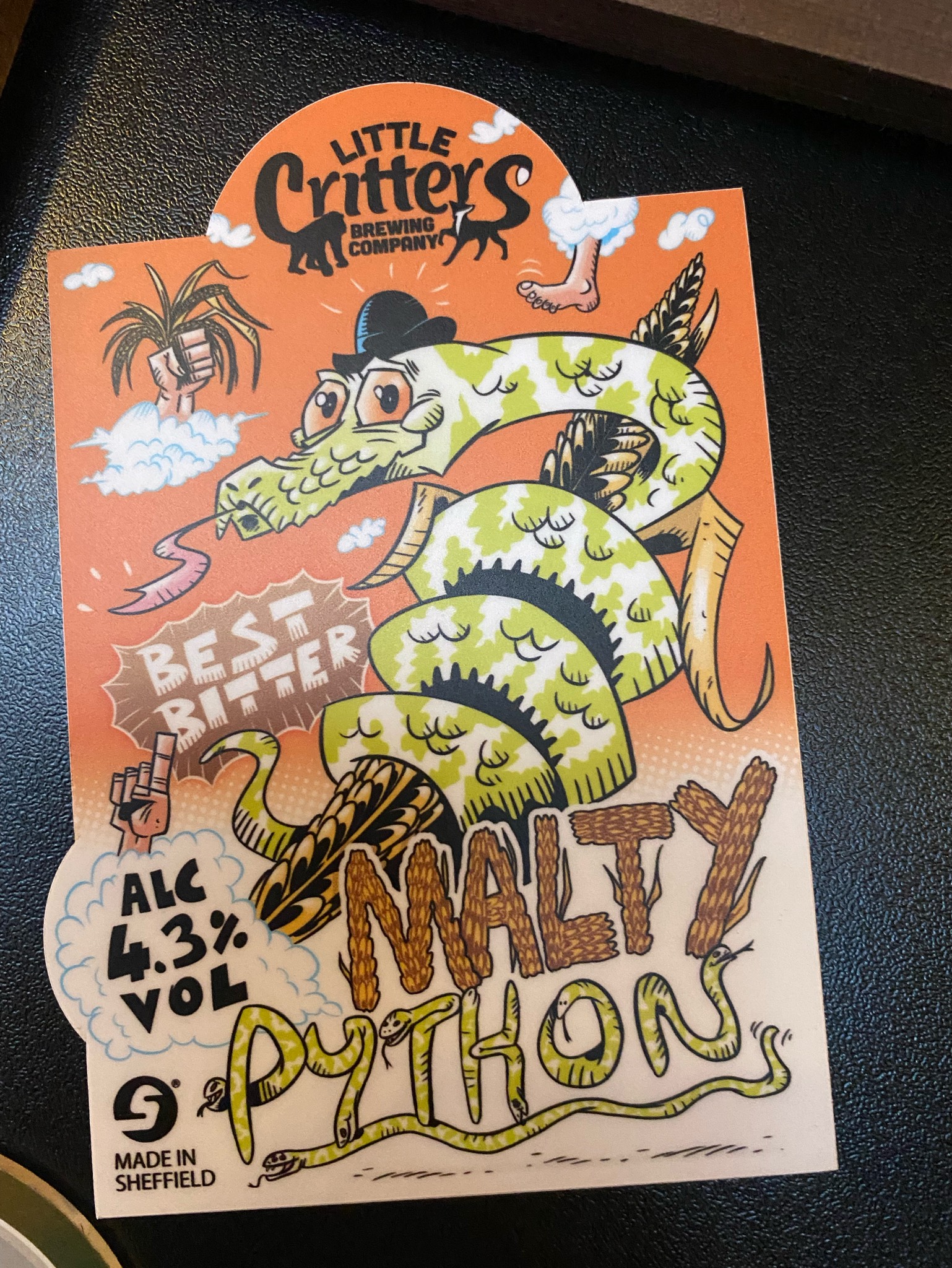 Malty Python, England