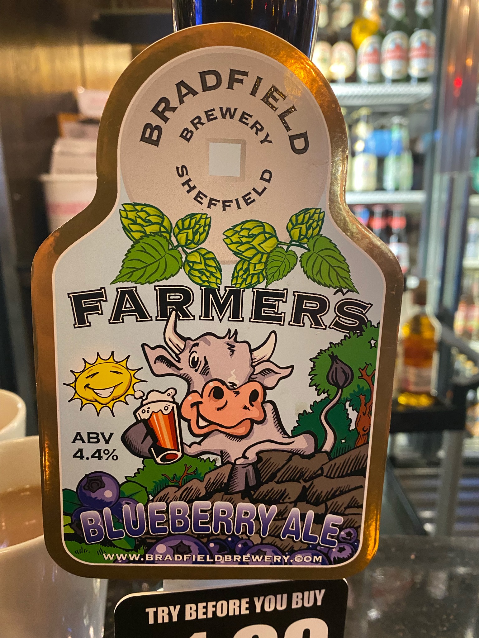 Farmers Blueberry Ale, England