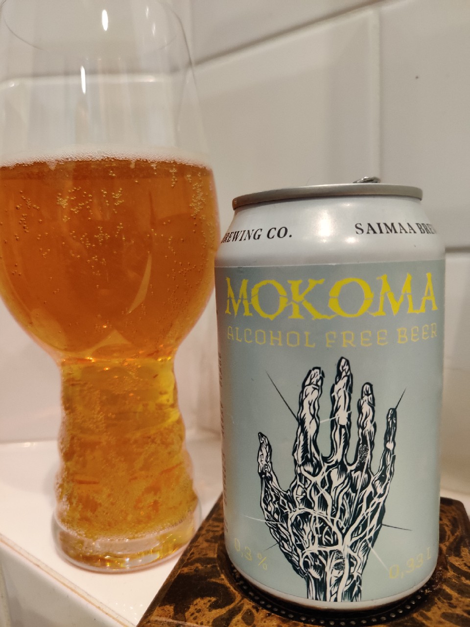 Mokoma alcohol Free Beer 0,3%, Finland