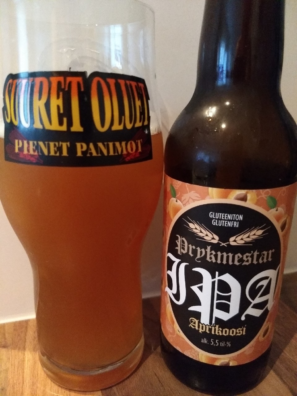 Prykmestar IPA Aprikoosi, Finland