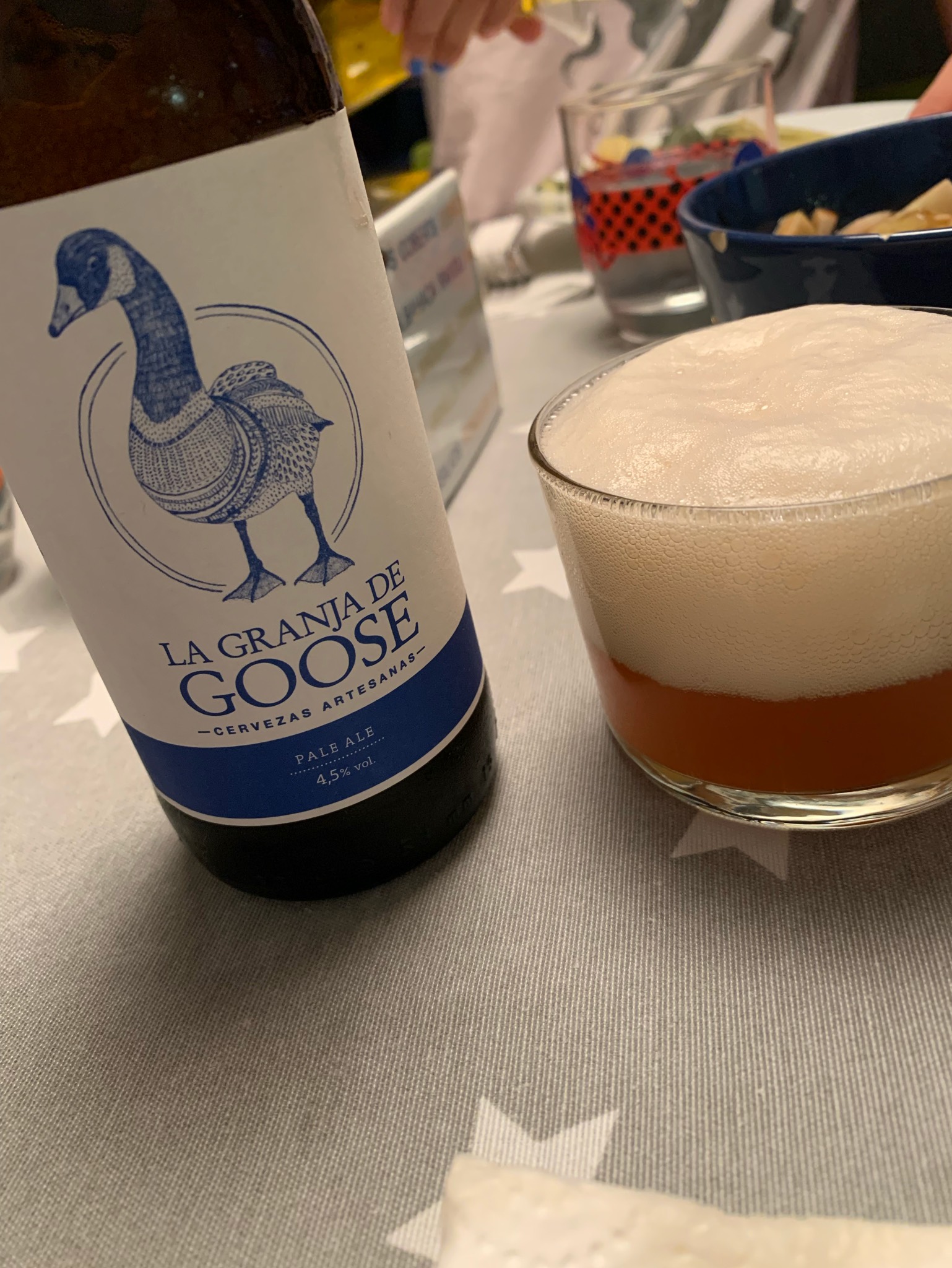 La granja de Goose Pale Ale, Spain