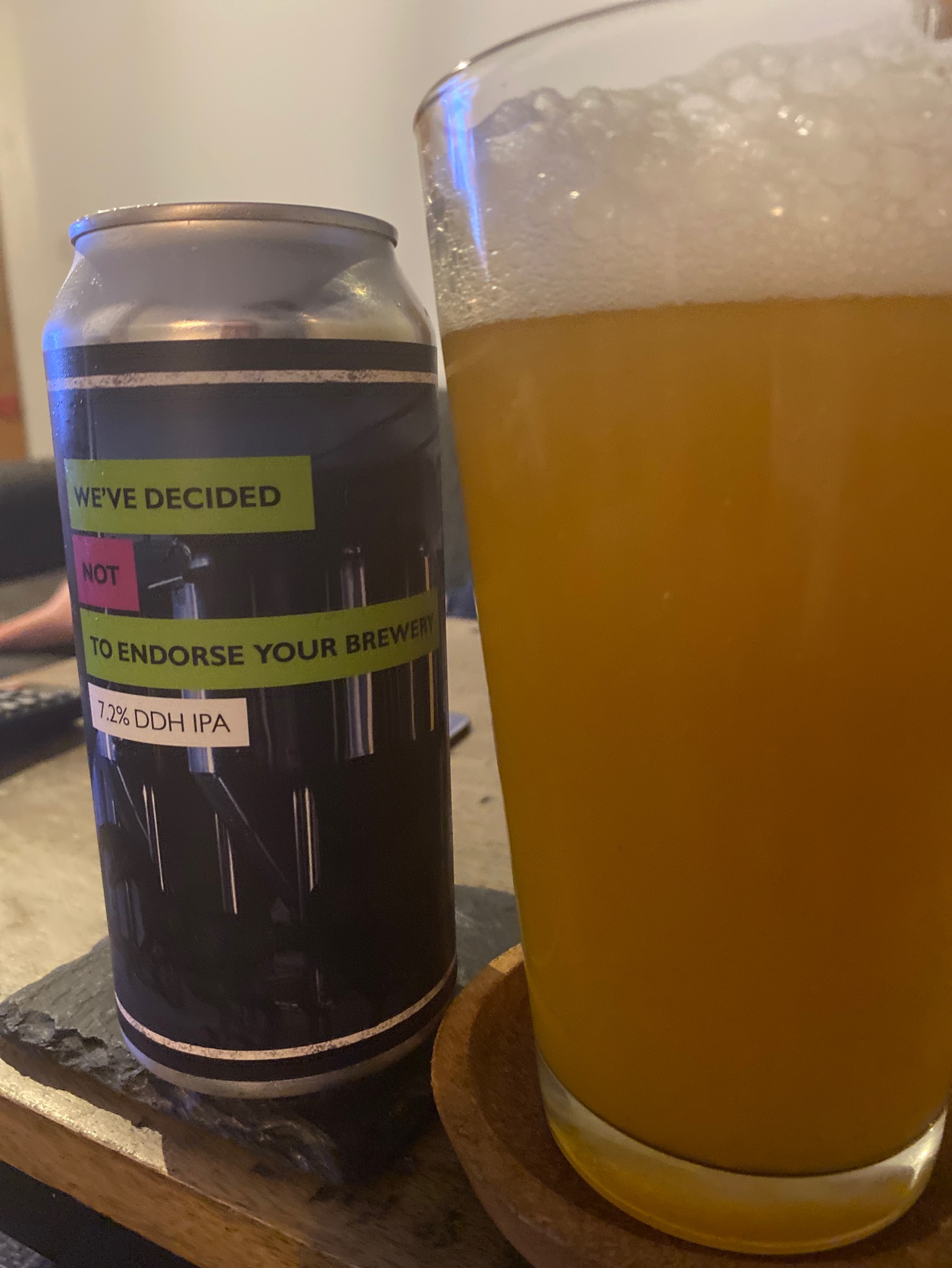 We've Decided Not to Endorse Your Brewery, England