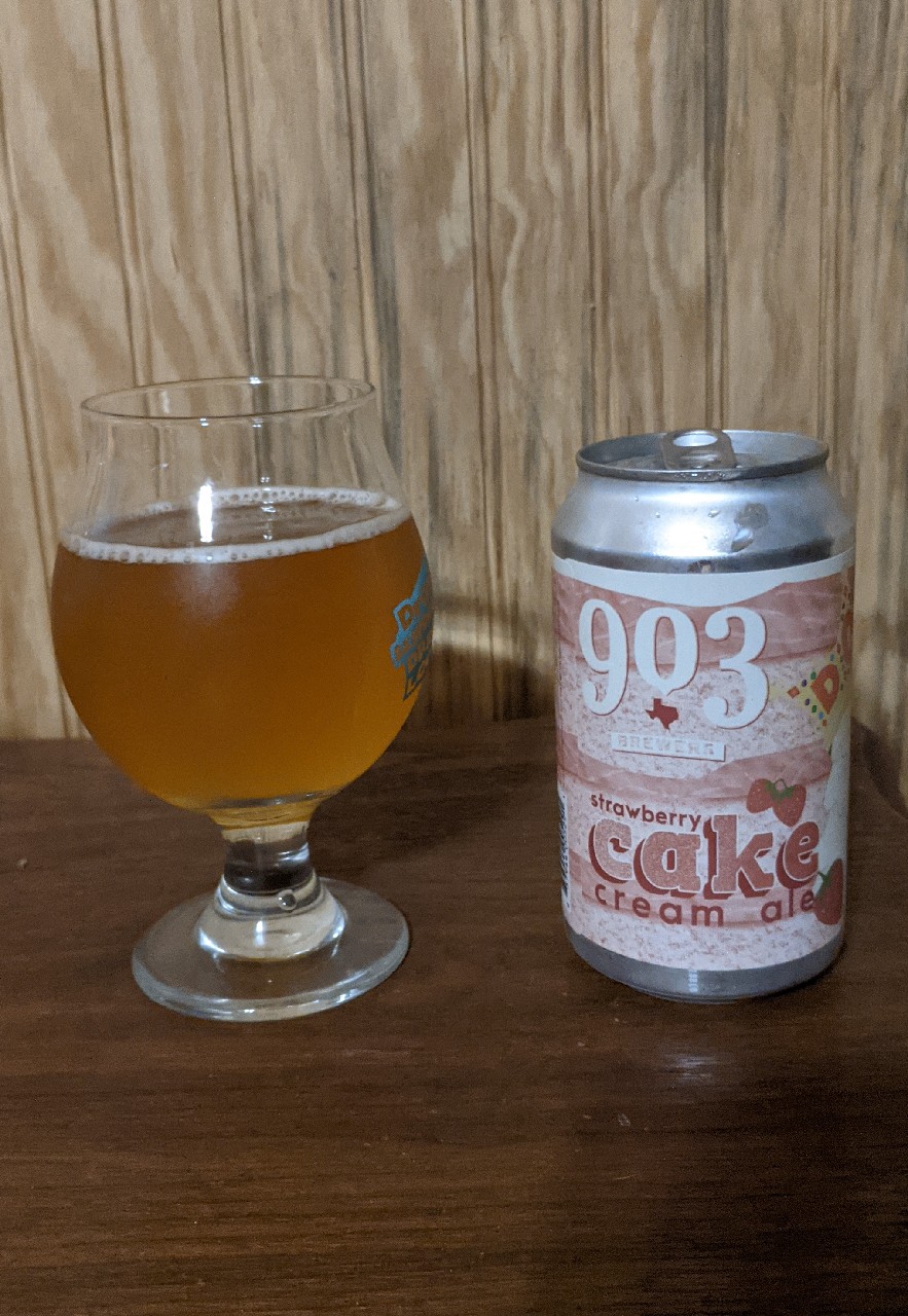 Strawberry Cake Cream Ale, United States