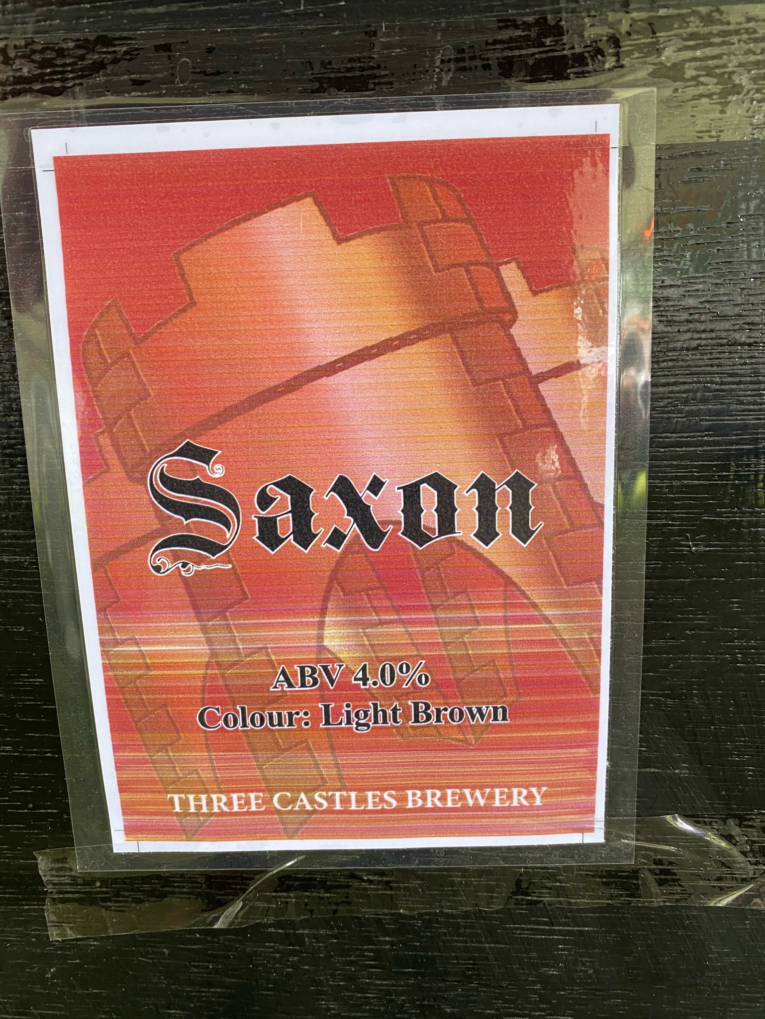 Saxon, Three Castles Brewery