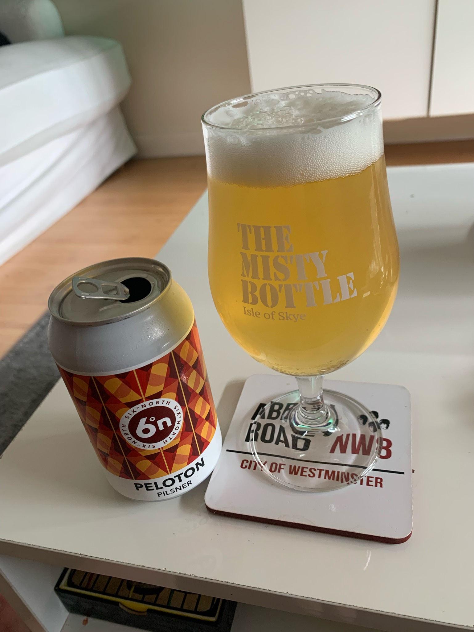 Peloton Pilsner, Scotland