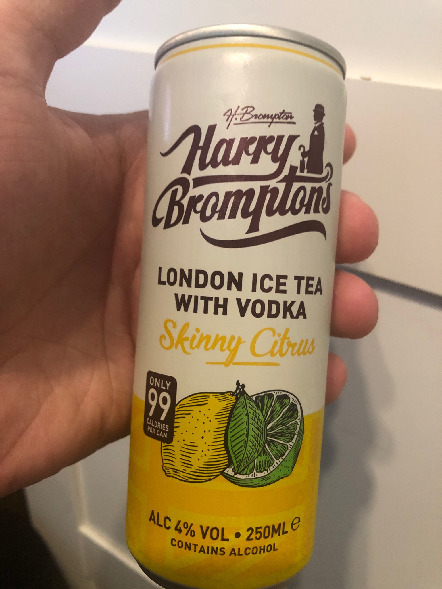 Harry Brompton's London Ice Tea with Vodka Skinny Citrus, Wales