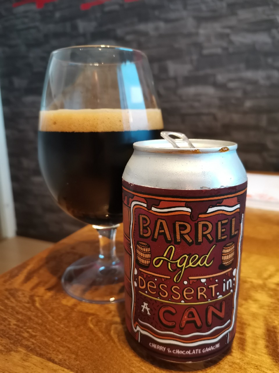 Barrel Aged Dessert In A Can - Cherry & Chocolate Ganache, Norway