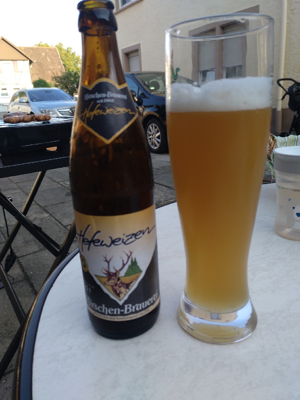 Hirschen Bräu Hefeweisse, Hirschenbrauerei Waldkirch