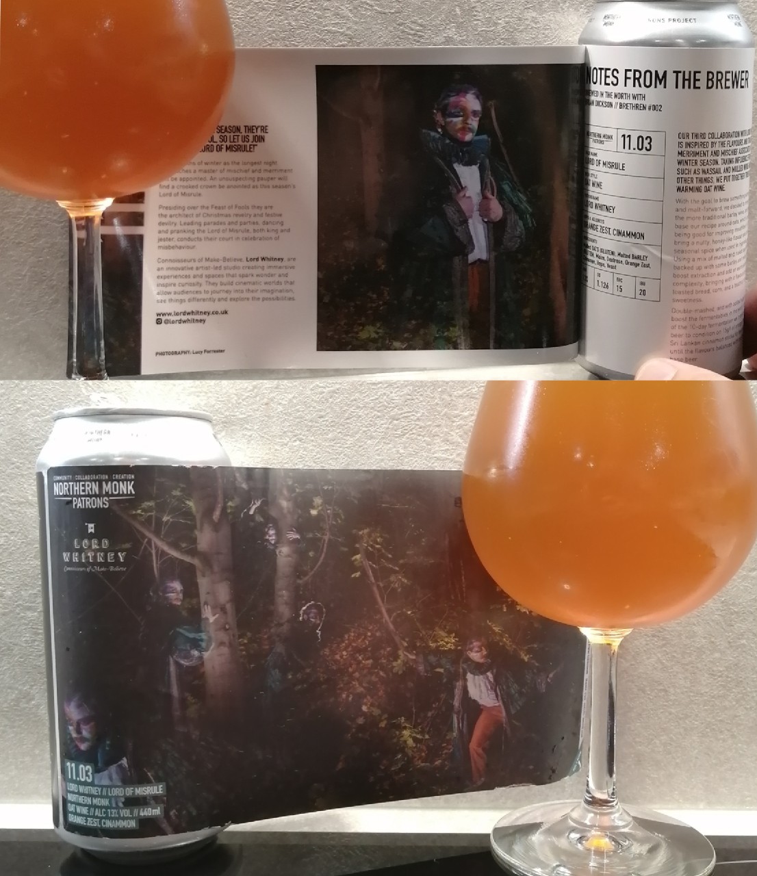 Patrons Project 11.03 // Lord Whitney // Lord of Misrule // Oat Wine, England