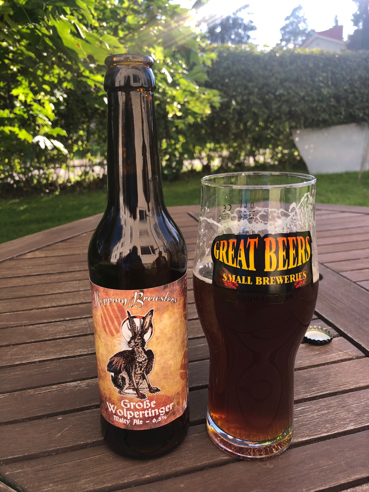 Große Wolpertinger, Finland