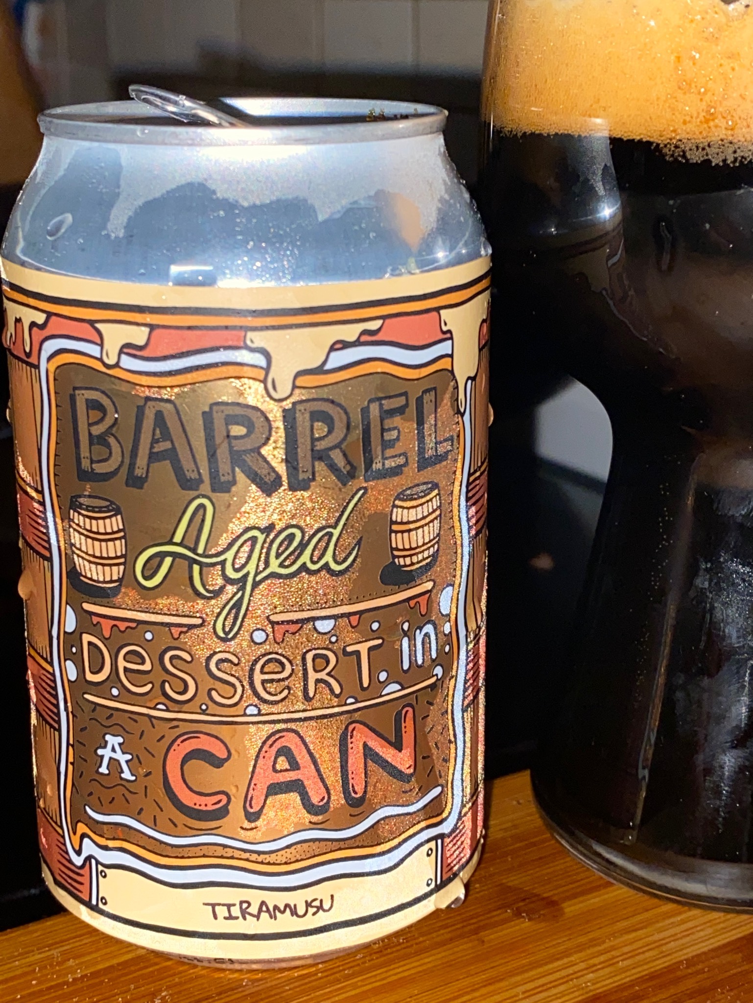 Barrel Aged Dessert In A Can - Tiramisu, Norway