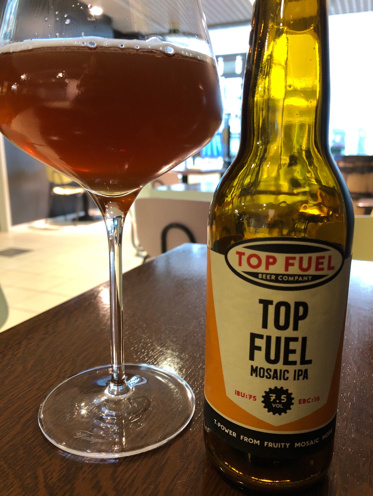 Top Fuel Mosaic IPA, Finland