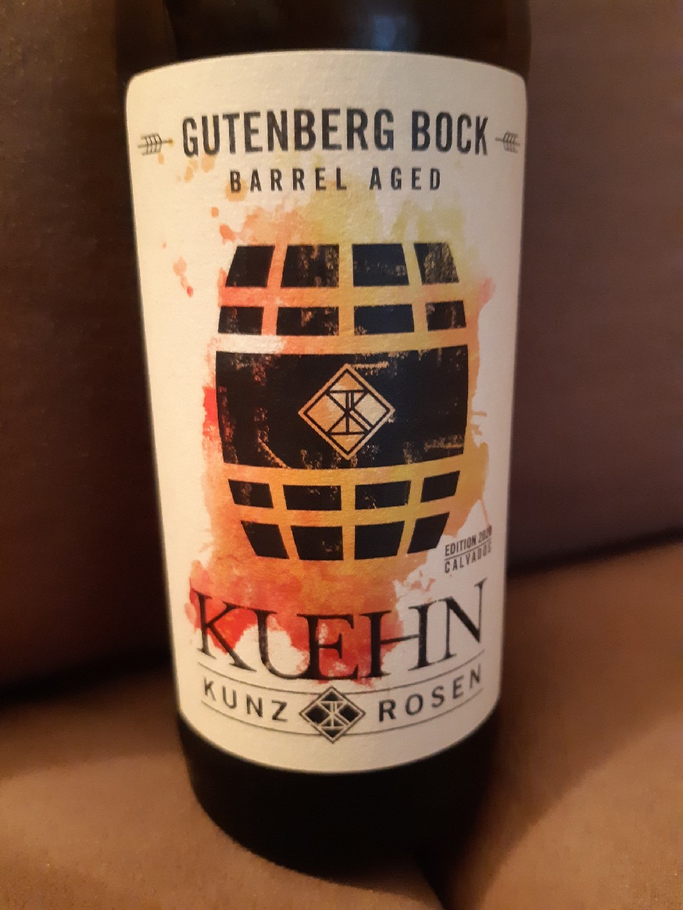 Gutenberg Bock Barrel Aged Edition 2020 Calvados, Germany