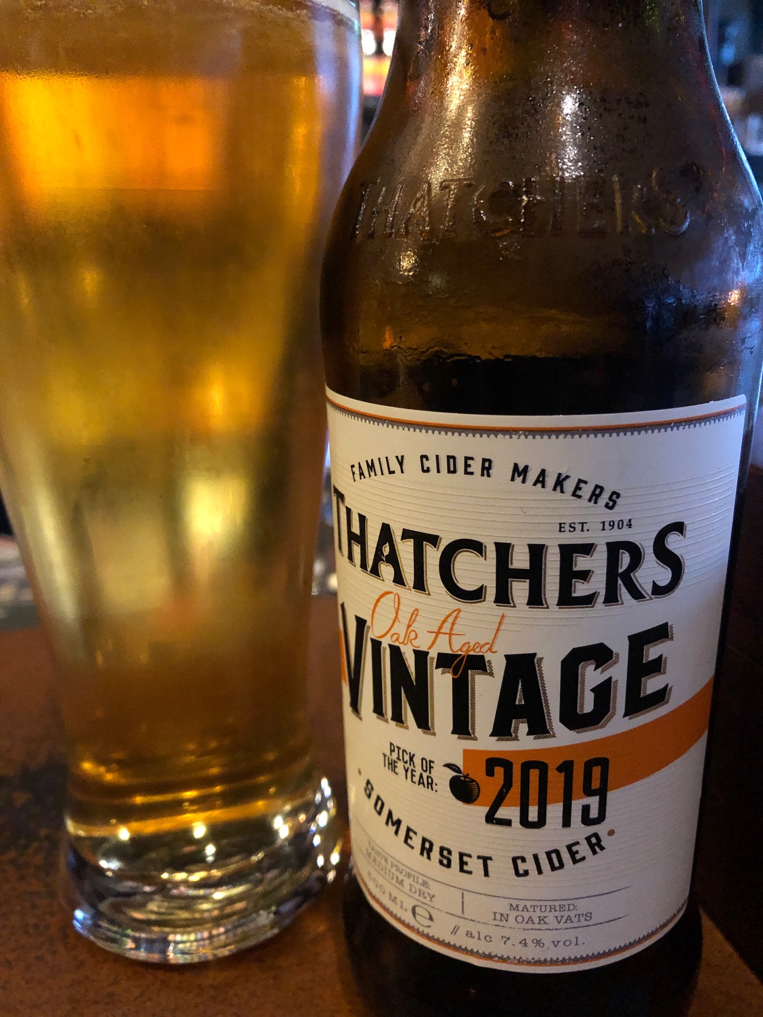 Thatchers Vintage 2019, England