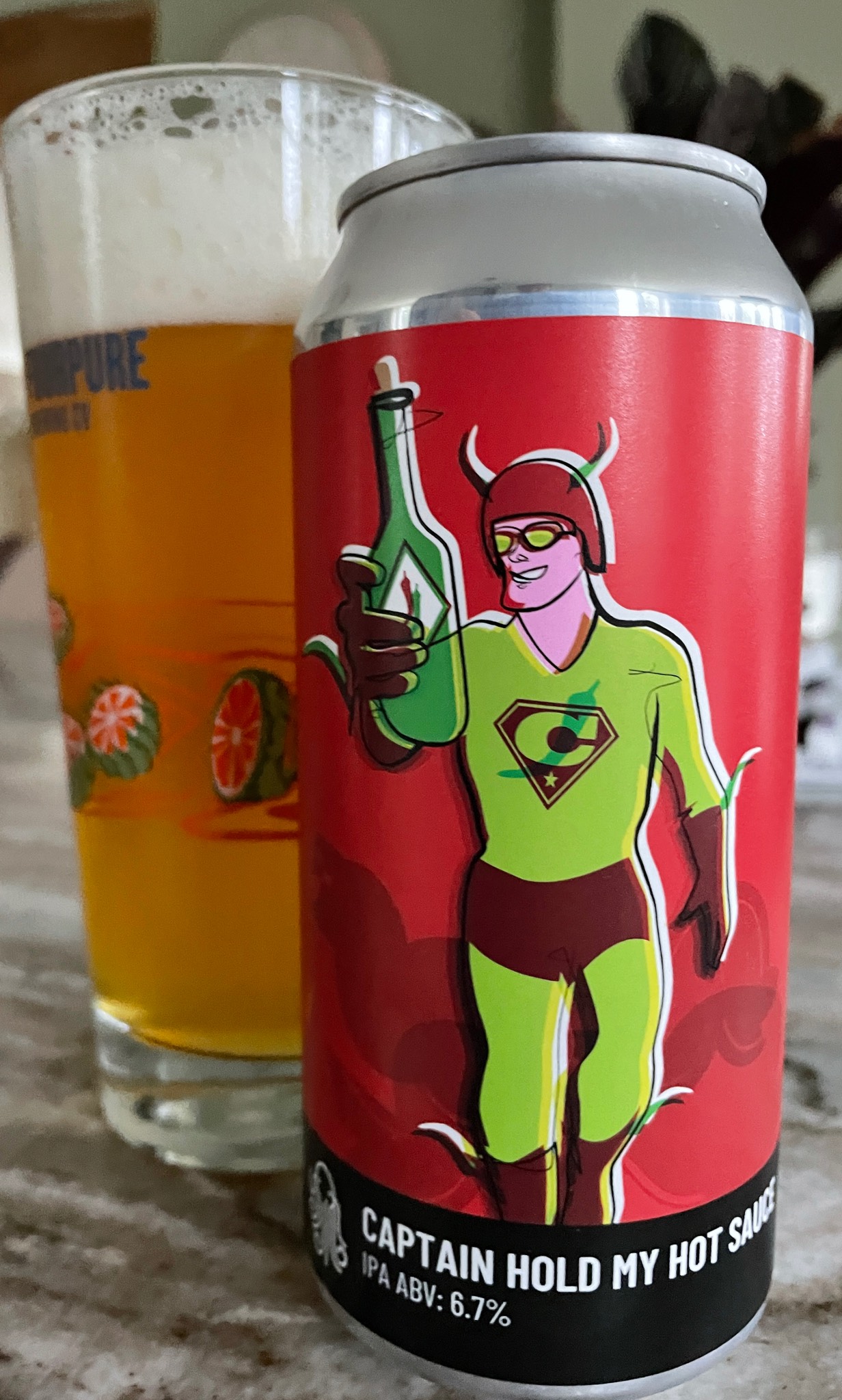 Captain Hold My Hot Sauce, England