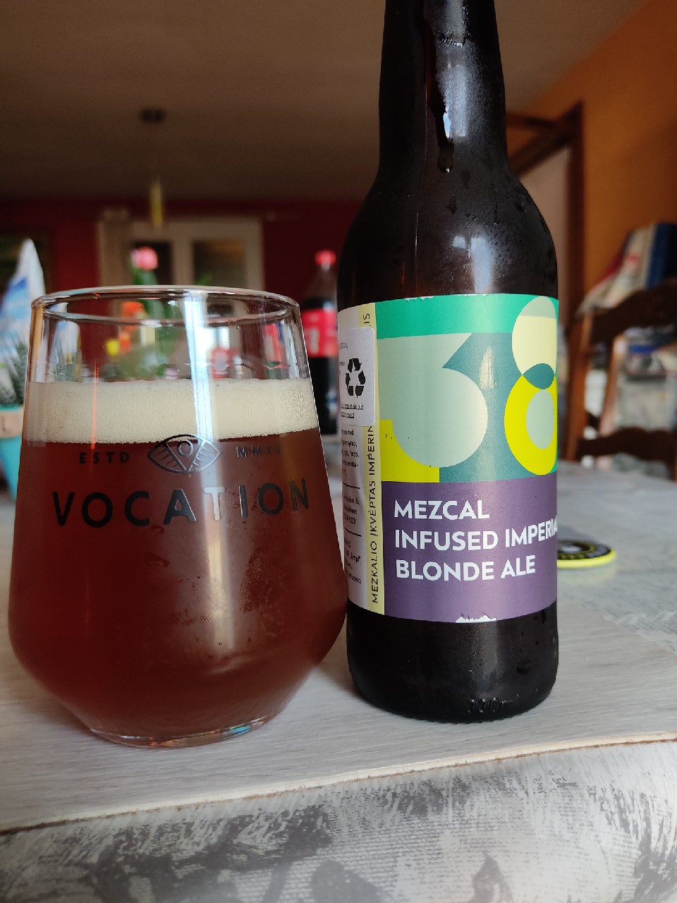 Mezcal Infused Imperial Blonde Ale, Lithuania