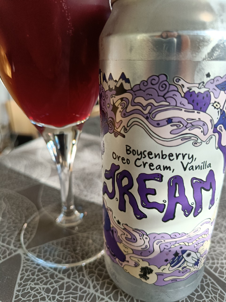 Boysenberry, Oreo Cream, Vanilla J.R.E.A.M., United States