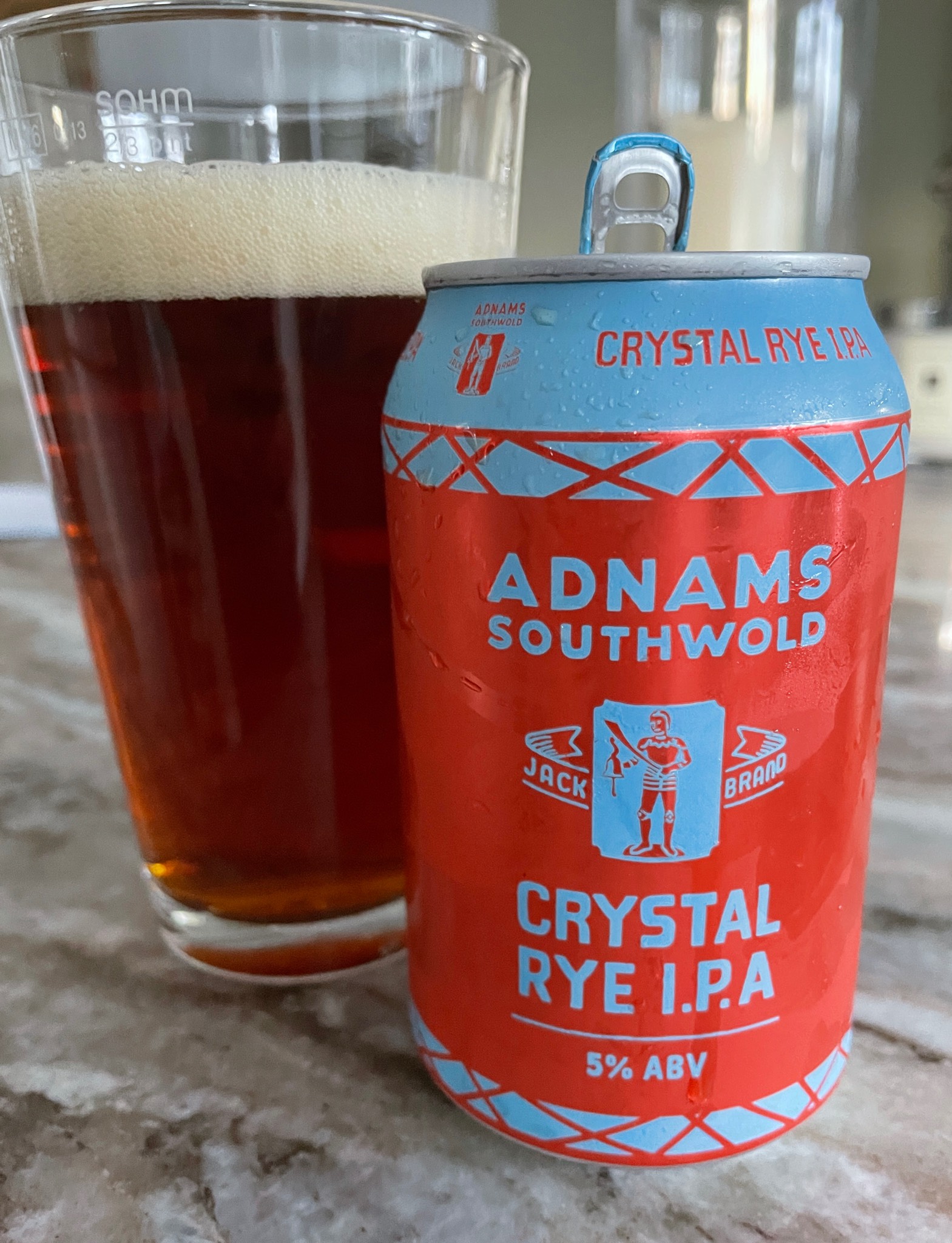 Jack Brand Crystal Rye I.P.A, England