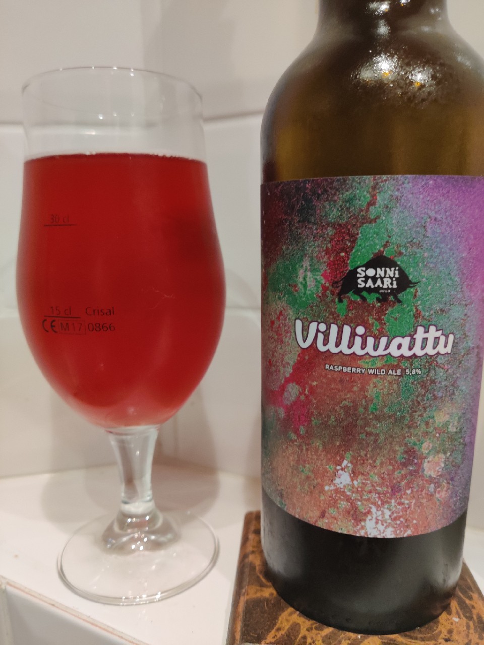 Villivattu Raspberry Wild Ale, Finland