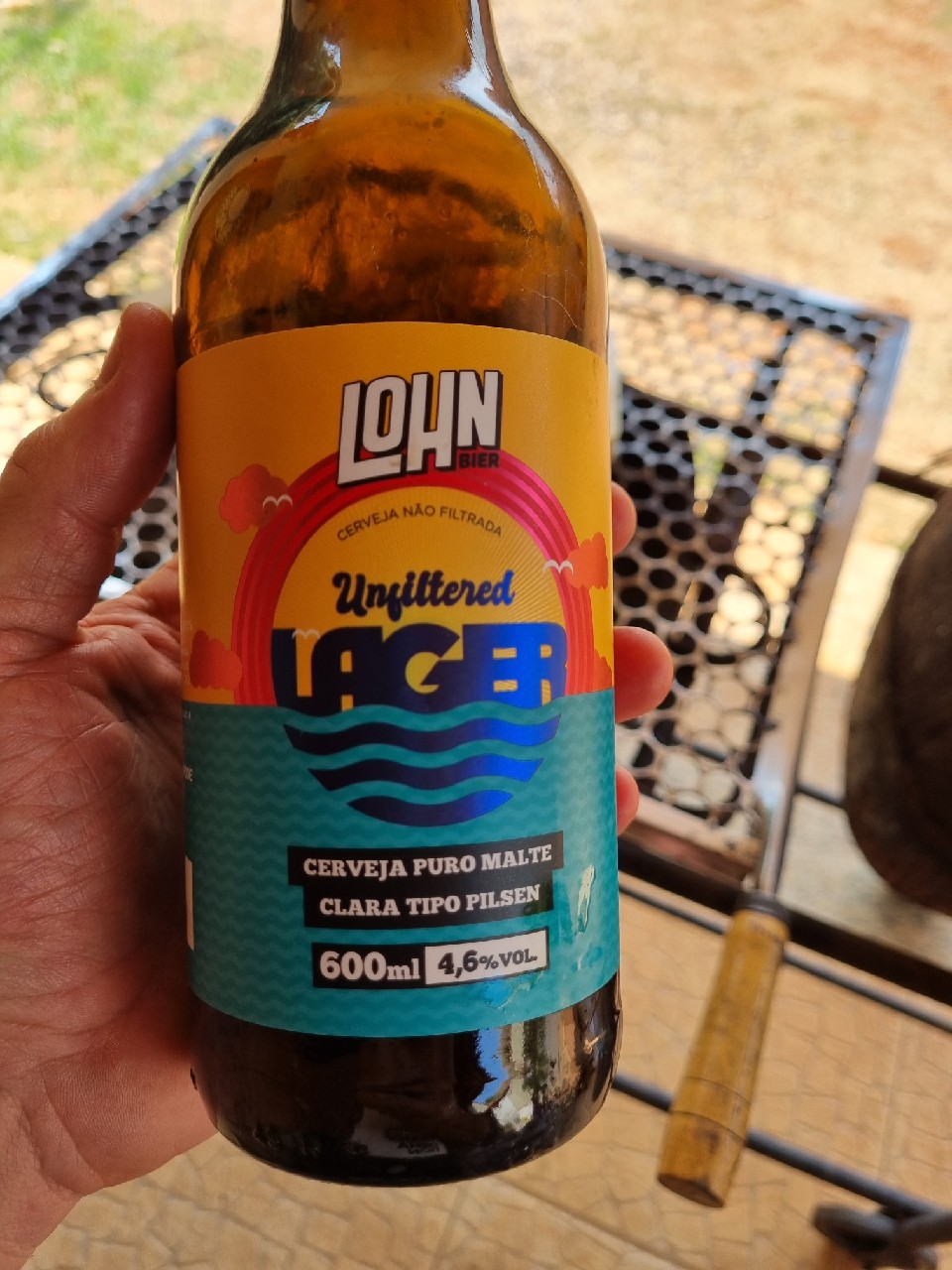 lohn unfiltered lager, Brazil