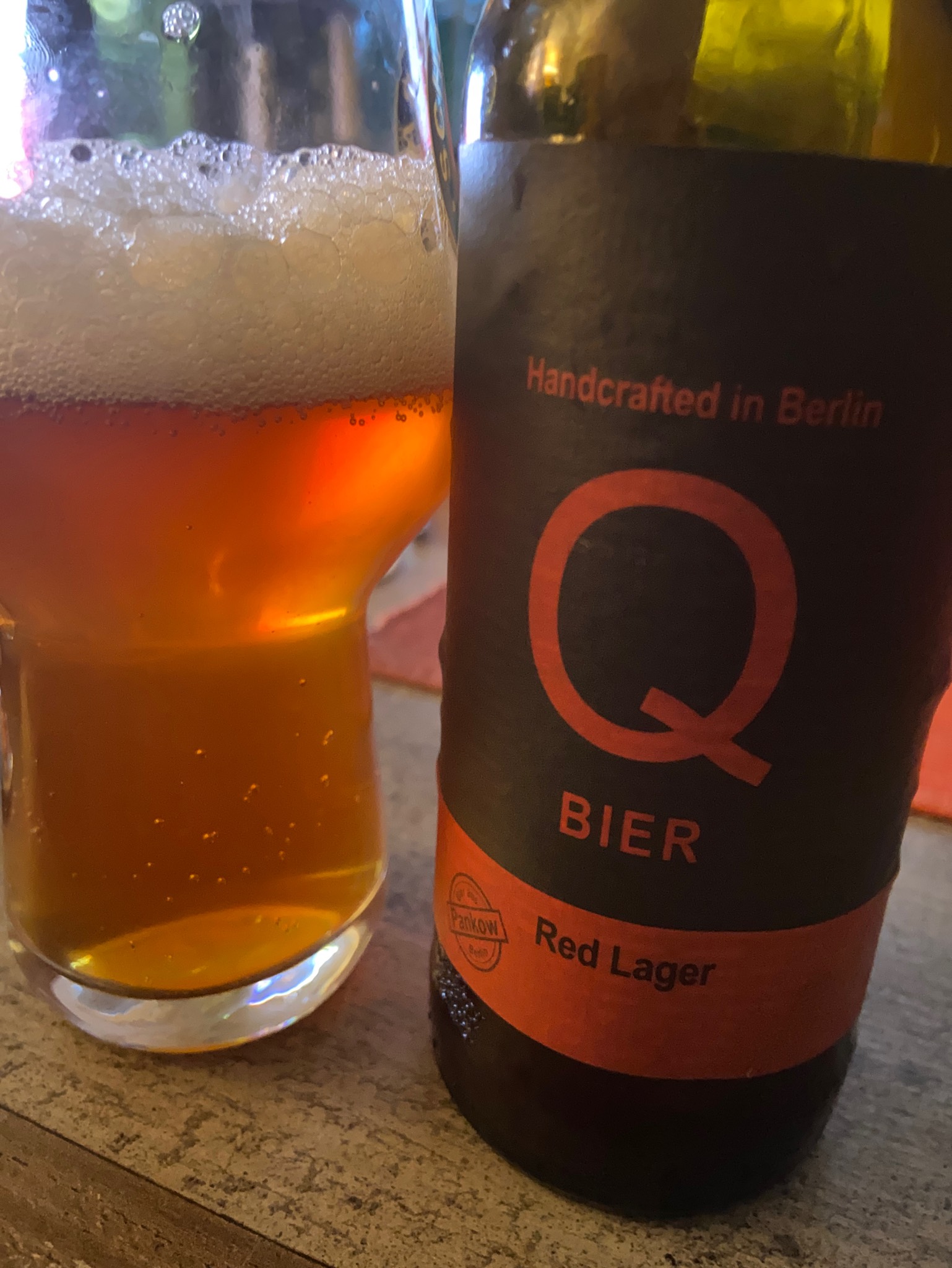 Q Bier Red Lager, Germany