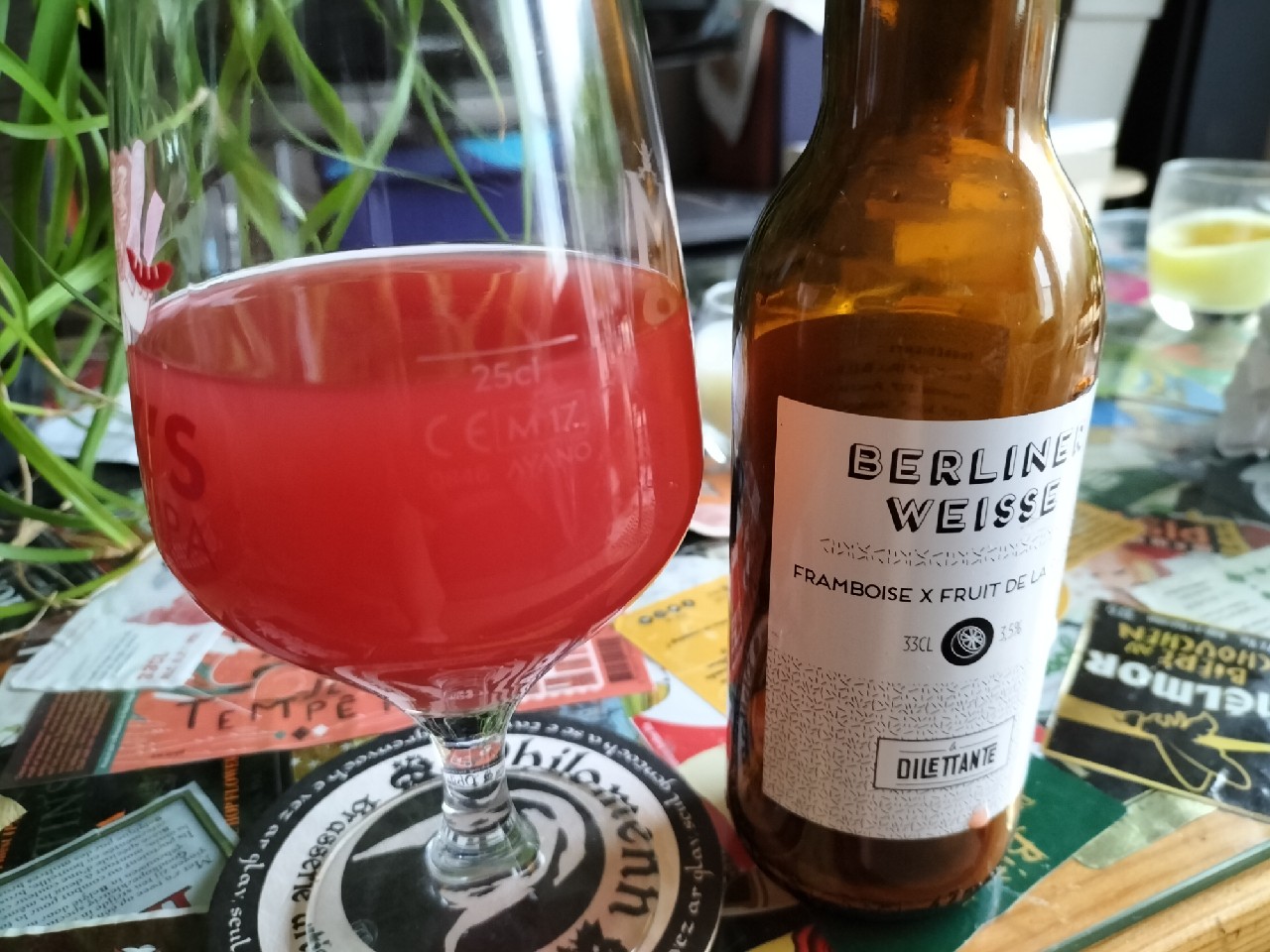 Berliner Weisse Framboise X Fruit De La Passion, France