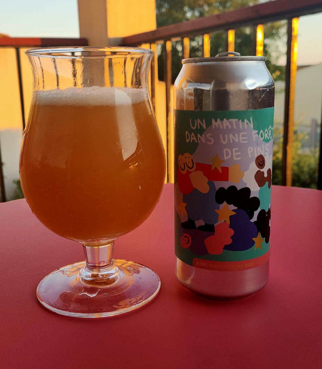 un matin dans une forêt de pins, Canada