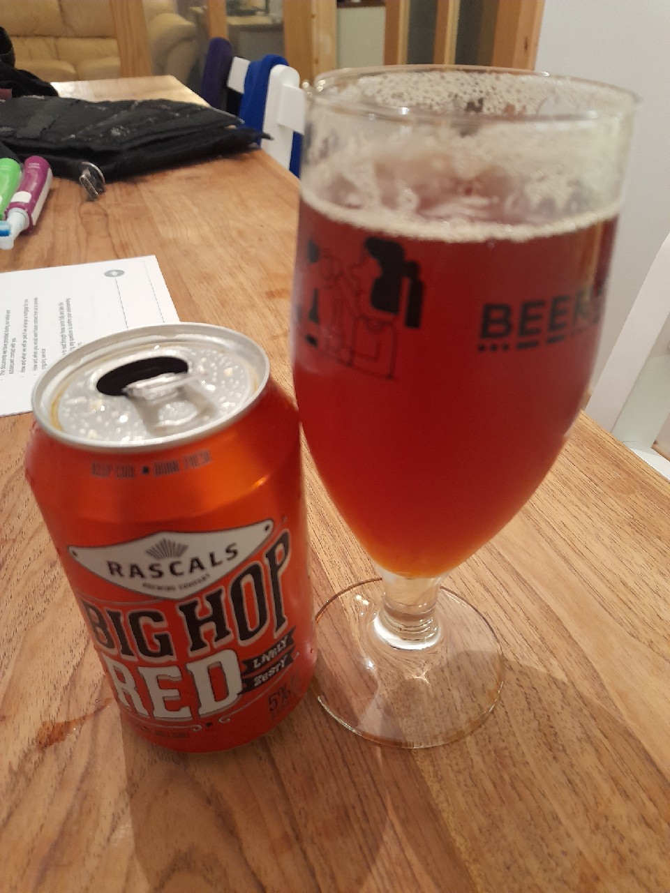 Big Hop Red, Ireland