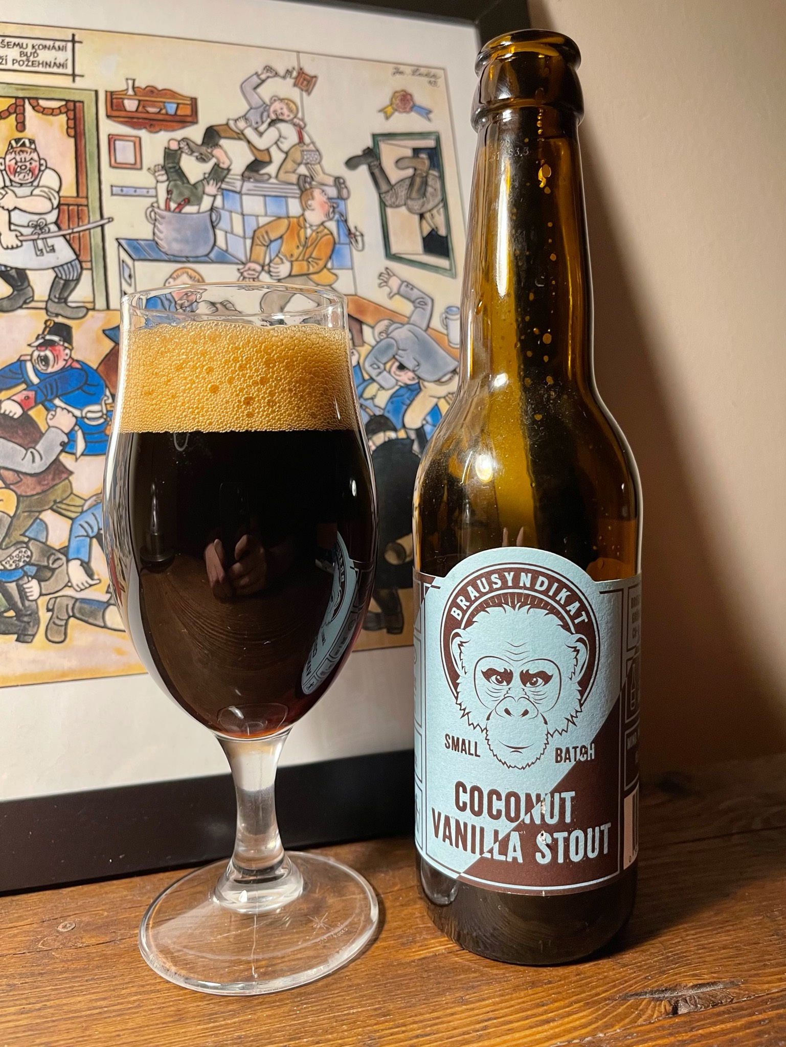 Coconut vanilla stout, Switzerland