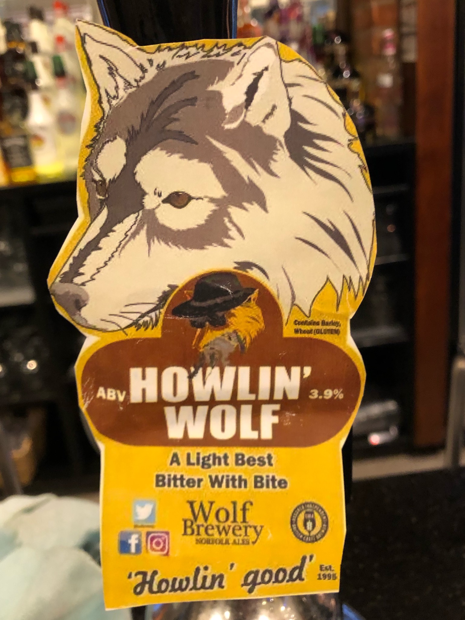 Howlin' Wolf, England