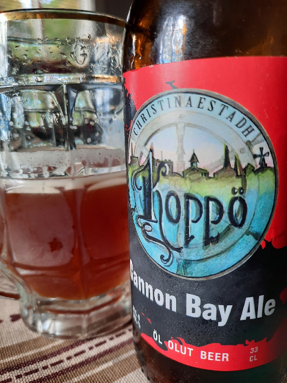 Koppö Cannon Bay Ale, Finland