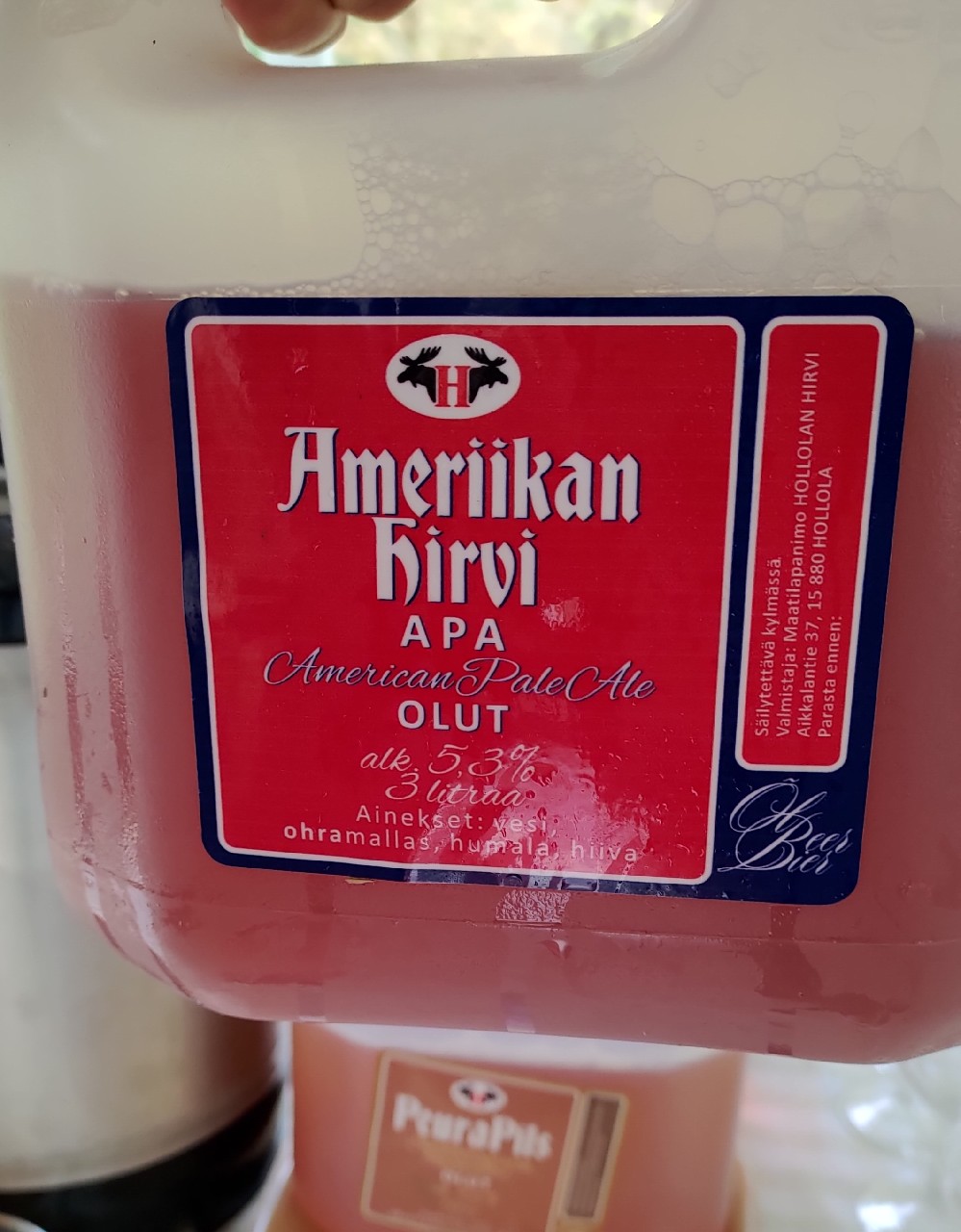 Ameriikan Hirvi, Finland